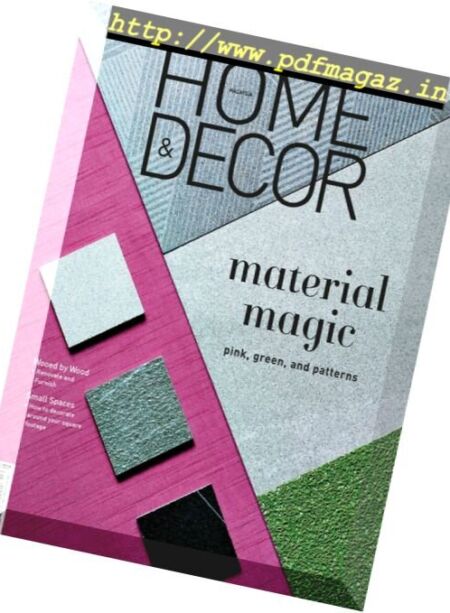 Home & Decor Malaysia – October 2017 Cover