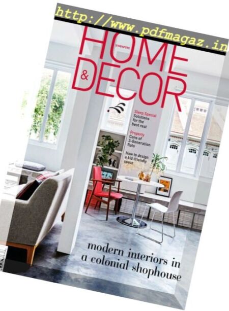 Home & Decor Singapore – November 2017 Cover