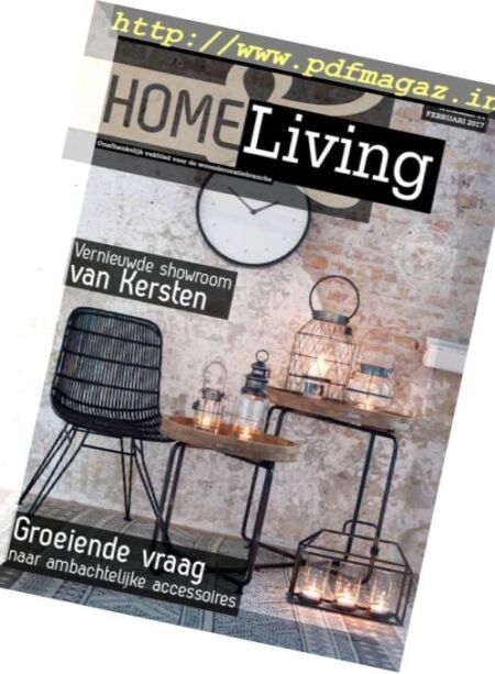 Home & Living Netherlands – Februari 2017 Cover