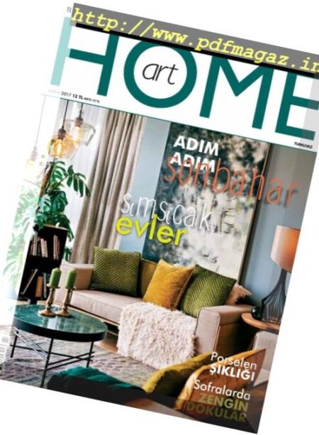 HomeArt – Kasim 2017 Cover