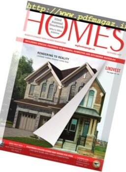 Homes Magazine – October 2017