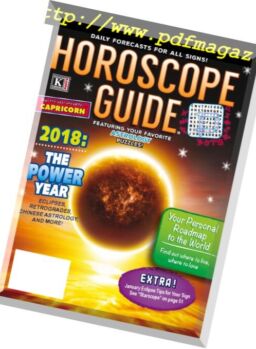 Horoscope Guide – January 2018