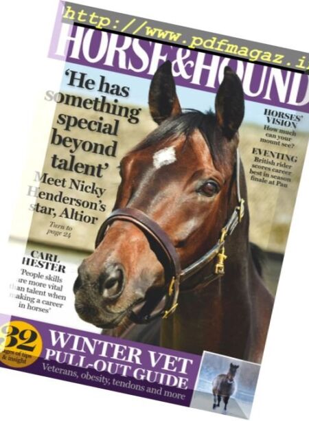 Horse & Hound – 2 November 2017 Cover