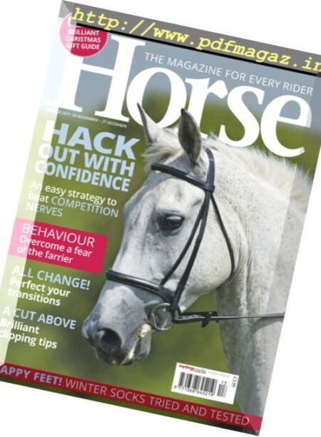 Horse UK – Winter 2017 Cover