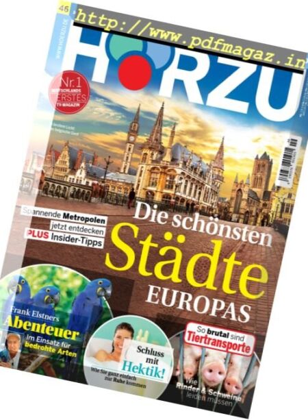 Horzu – 10 November 2017 Cover