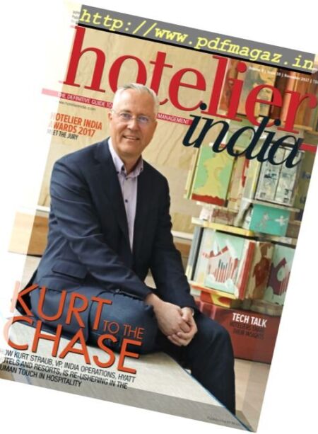 Hotelier India – November 2017 Cover