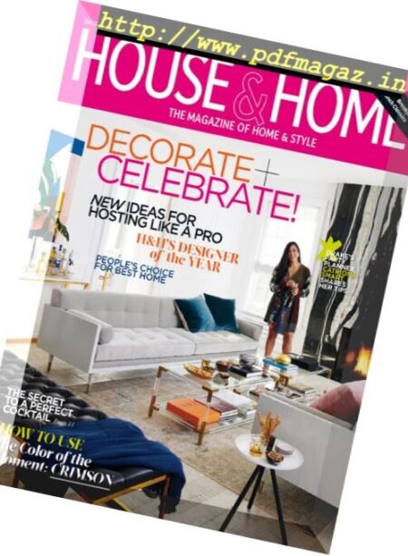 House & Home – December 2017 Cover