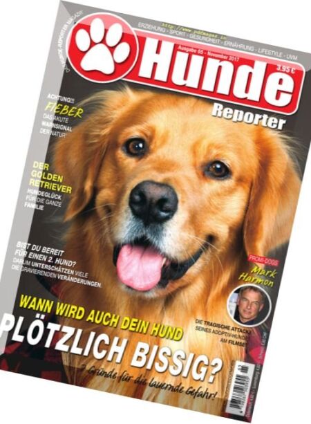 Hunde-Reporter – November 2017 Cover