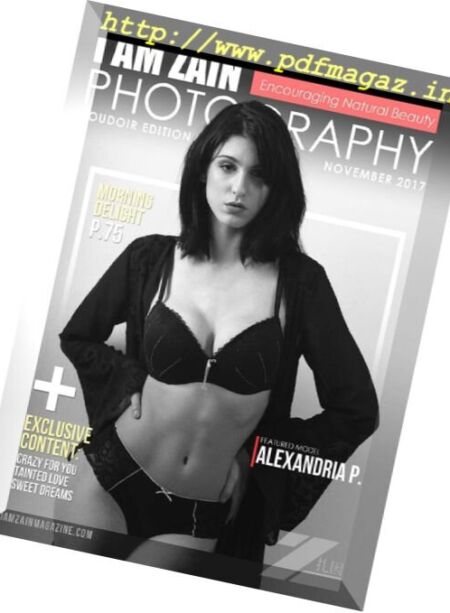 I Am Zain Photography – November 2017 Cover