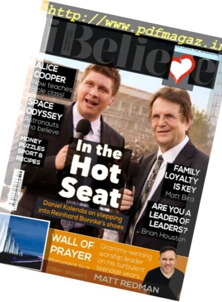 iBelieve – October 2017 Cover