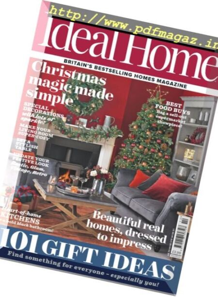 Ideal Home – December 2017 Cover