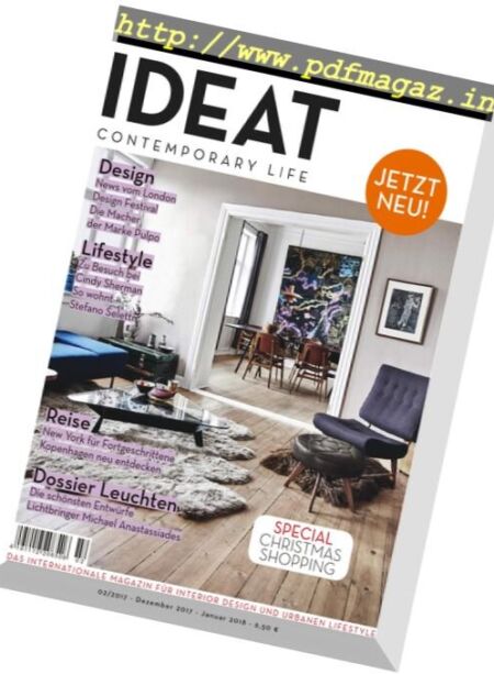 Ideat Germany – Dezember 2017-Januar 2018 Cover