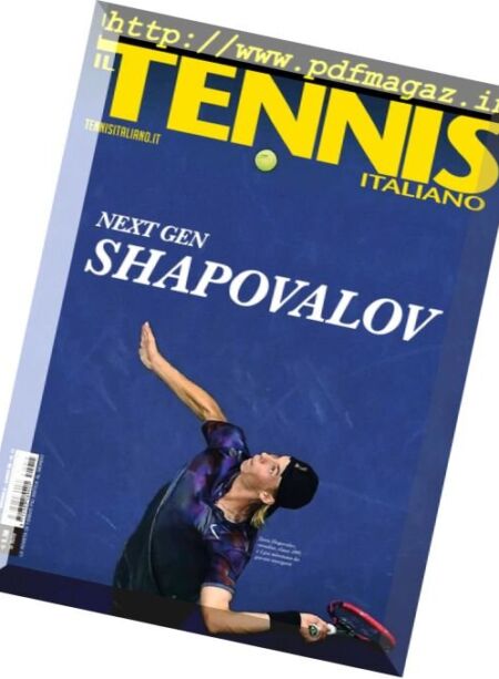 Il Tennis Italiano – Novembre 2017 Cover