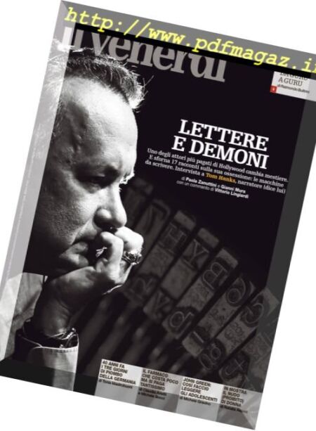 Il Venerdi di Repubblica – 10 Novembre 2017 Cover