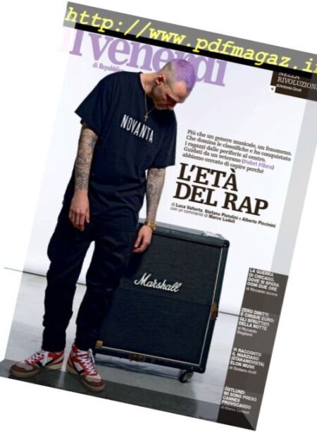 Il Venerdi di Repubblica – 13 Ottobre 2017 Cover