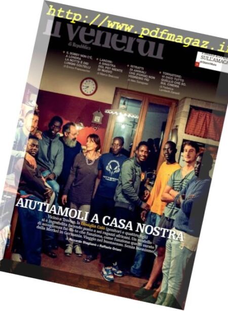 Il Venerdi di Repubblica – 17 Novembre 2017 Cover