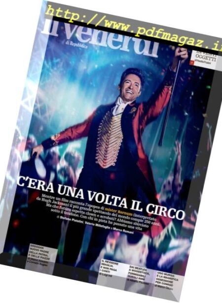 Il Venerdi di Repubblica – 24 Novembre 2017 Cover