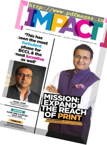 Impact – 12 November 2017 Cover