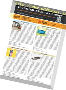 Industrial Products Finder – November 2017