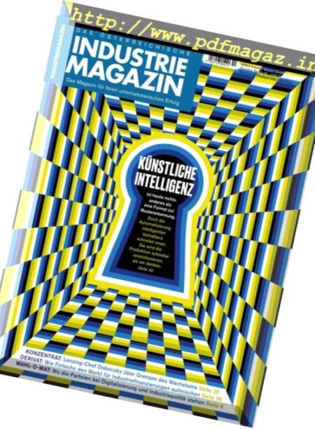 Industrie Magazin – Oktober 2017 Cover