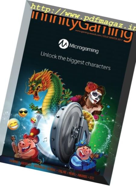 Infinity Gaming – Winter 2017 Cover
