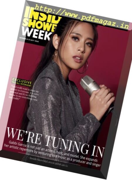 Inside Showbiz – 20 October 2017 Cover