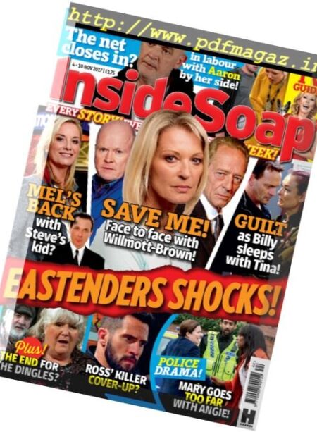 Inside Soap UK – 4 November 2017 Cover