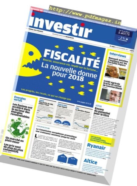 Investir – 10 Novembre 2017 Cover