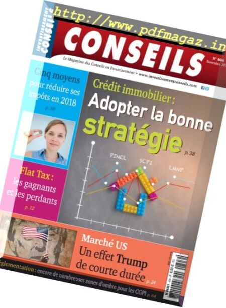 Investissement Conseils – Novembre 2017 Cover