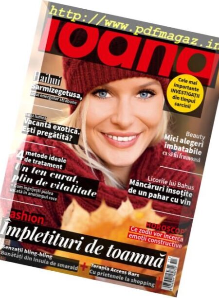 Ioana – noiembrie 2017 Cover