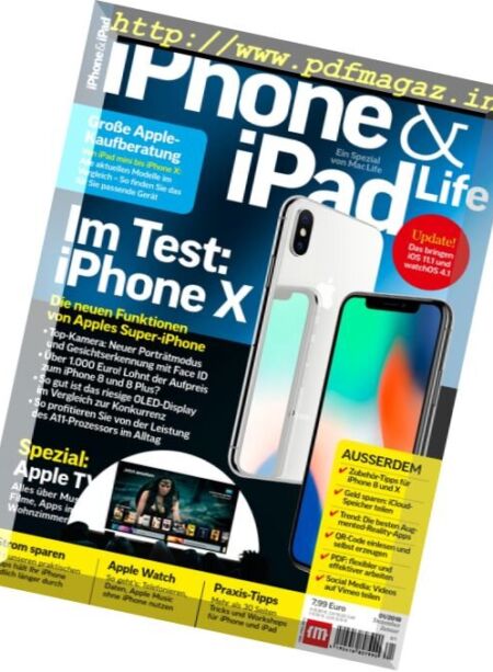 iPhone & iPad Life – November-Dezember 2017 Cover