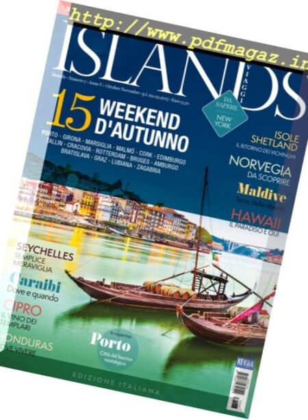 Islands Viaggi – Ottobre-Novembre 2017 Cover