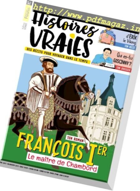 Je Lis des Histoires Vraies – 13 novembre 2017 Cover
