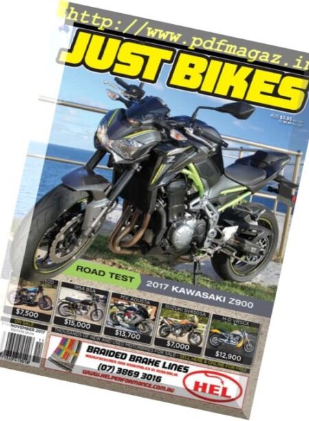 Just Bikes – November 2017 Cover