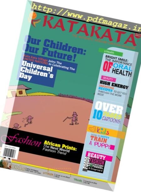 Kata Kata Cartoon – November 2017 Cover