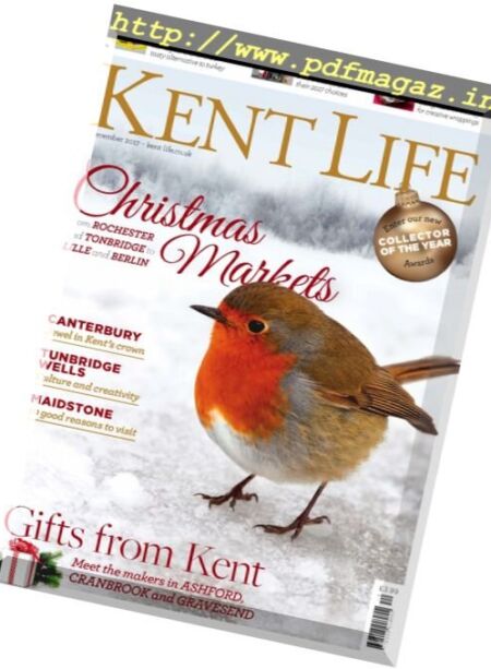 Kent Life – December 2017 Cover