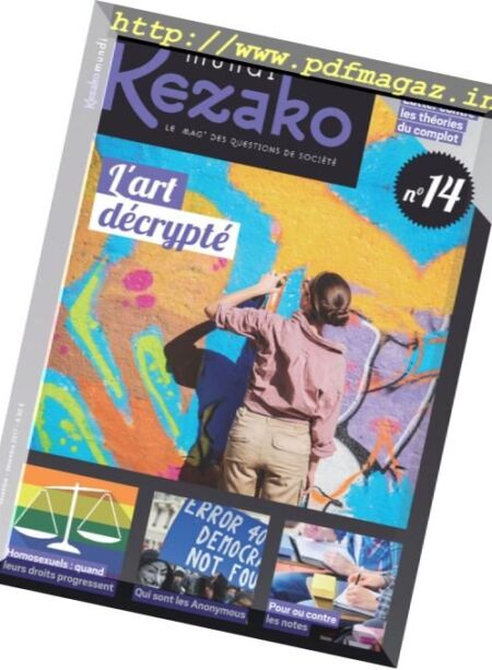 Kezako mundi – novembre 2017 Cover
