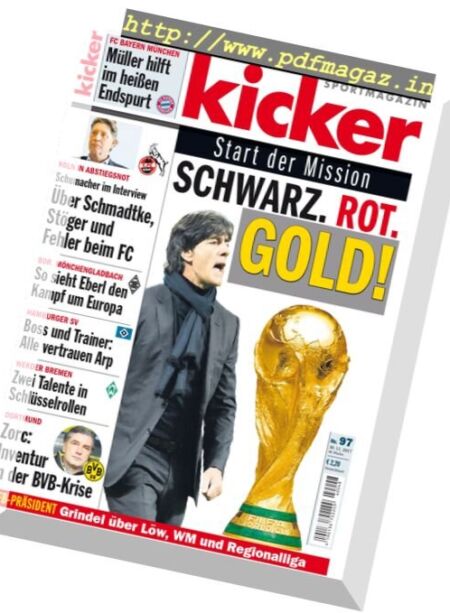 Kicker – 30 November 2017 Cover