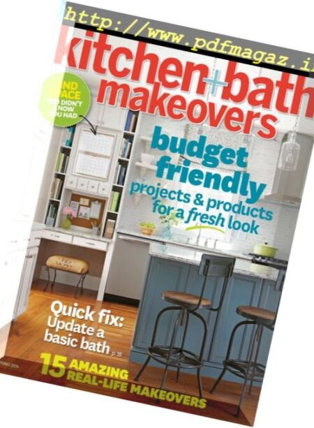 Kitchen & Bath Makeover – March 2015 Cover