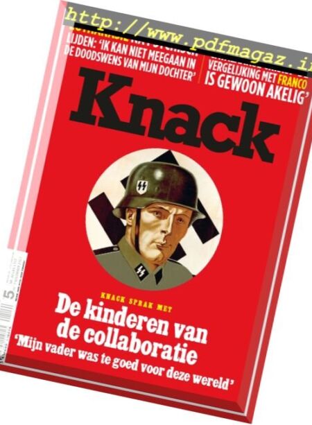 Knack Belgium – 1 November 2017 Cover