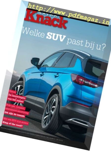 Knack Extra – 11 Oktober 2017 Cover