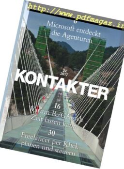 Kontakter – 2 November 2017