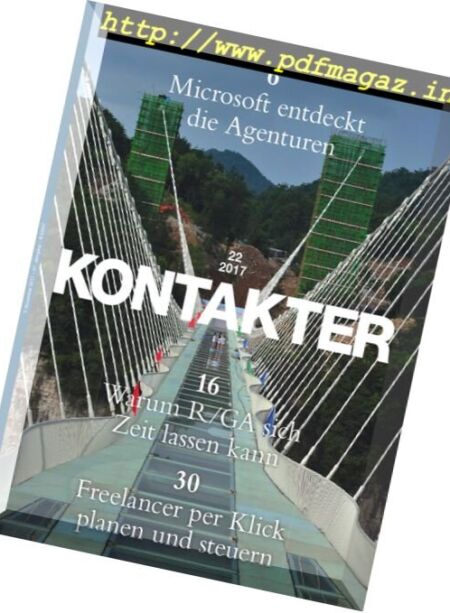 Kontakter – 2 November 2017 Cover