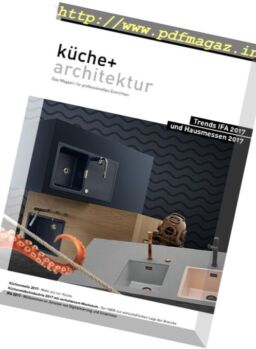 Kuche + Architektur – Nr. 5 2017