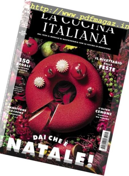 La Cucina Italiana – Dicembre 2017 Cover