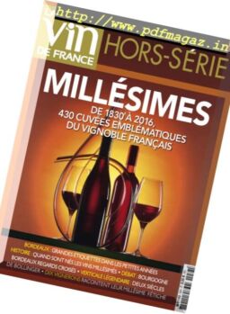 La Revue du Vin de France – Hors-Serie – novembre 2017
