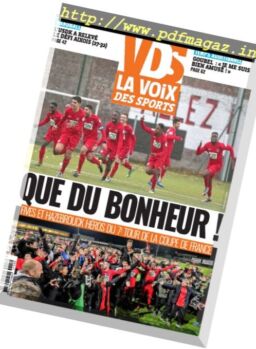 La Voix des Sports Flandres – 13 novembre 2017