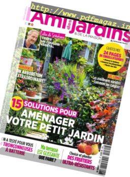L’Ami des Jardins – Novembre 2017