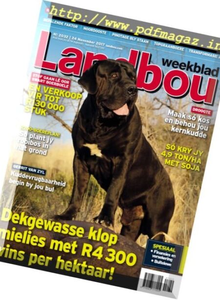 Landbouweekblad – 27 November 2017 Cover