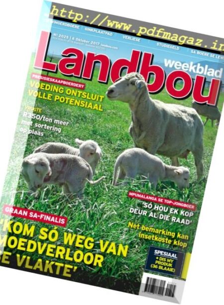 Landbouweekblad – 6 Oktober 2017 Cover